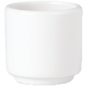 Steelite Simplicity White Footless Egg Cups 47mm