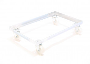 Nylon All Swivel Trolley to suit 762x457 size trays