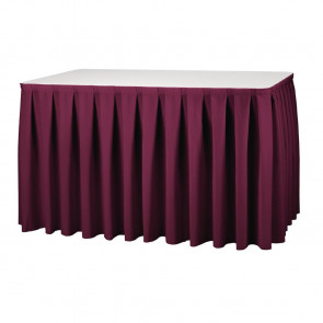 Table Skirting - Bourdeaux Boxpleat Style