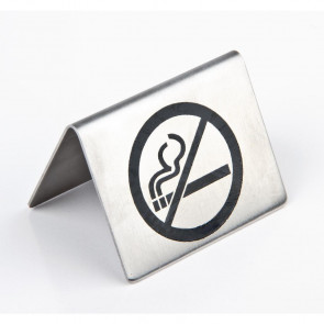 No Smoking Table Sign