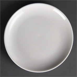 Olympia Whiteware Coupe Plates 200mm