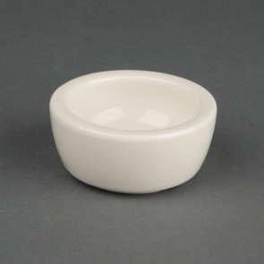 Olympia Ivory Butter Dish 56mm