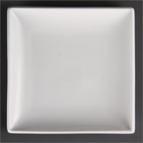 Olympia Whiteware Square Plates 180mm