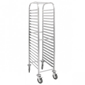 Gastronorm Racking Trolley, 20 shelves. 