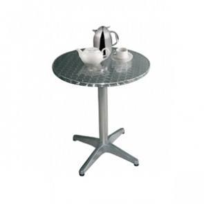 Bolero Round Bistro Table Grey