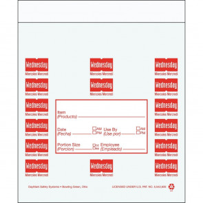 Wednesday Portion Bags