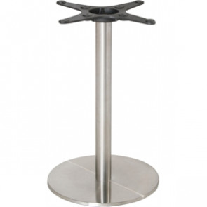 Bolero Stainless Steel Round Table Base