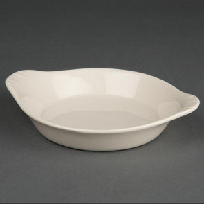 Olympia Ivory Round Eared Dishes 127mm