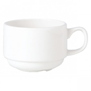 Steelite Simplicity White Stacking Slimline Cups 170ml