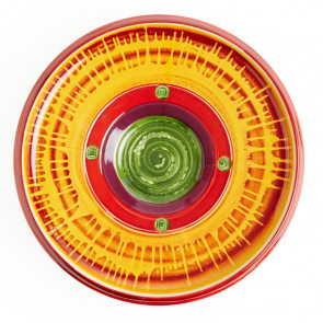 Steelite Hot Cha Cha Round Melamine Platter 475mm