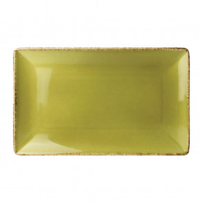Steelite Terramesa Rectangle Plate Olive 330 x 190mm