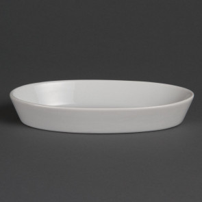 Olympia Whiteware Oval Sole Dishes 195x 110mm