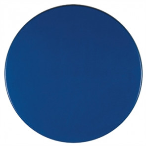 Werzalit Round Table Top Deep Blue 800mm