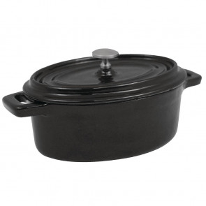 Cast Iron Oval Mini Pot